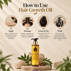 Anti Hair Fall & Hair Growth Oil (250ml)