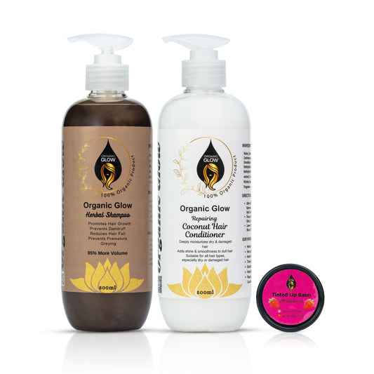 Deal 5 (Herbal Shampoo, Hair Repairing Conditioner, Lip Balm)